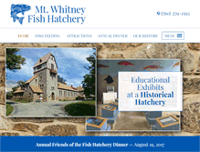 Tablet Screenshot of mtwhitneyfishhatchery.org